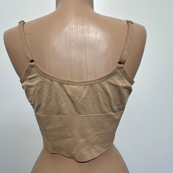 PINK Active Victoria's Secret Beige Seamless Lightly Lined Brassiere Size XL - Picture 3 of 7